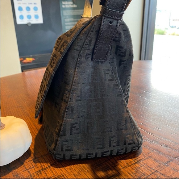 Authentic Fendi Zucca Zucchino Mama Forever Baguette - Picture 6 of 11